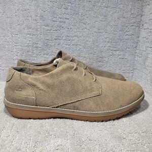 Timberland Front Country 5252A Mens Size 13 Taupe Travel Suede Low Oxford Shoes